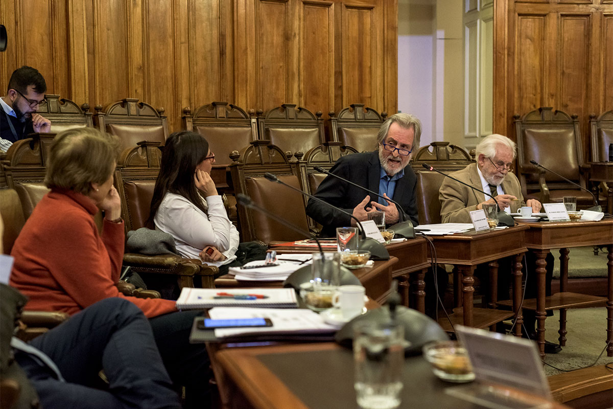 Presentación ante comisión de Educación y Cultura del Senado