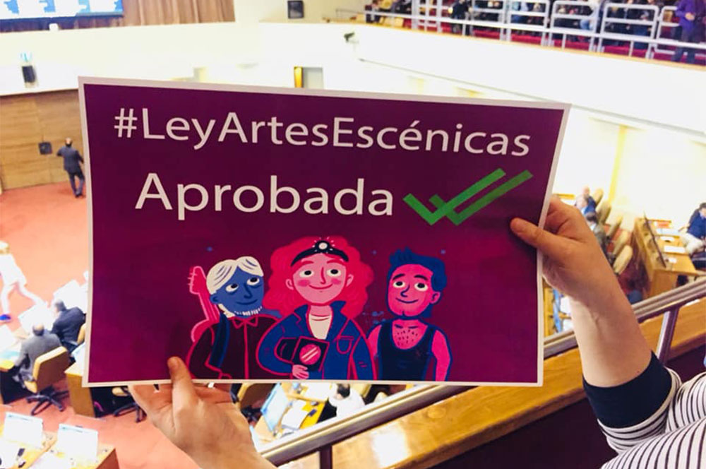 Votación Ley Artes Escénicas